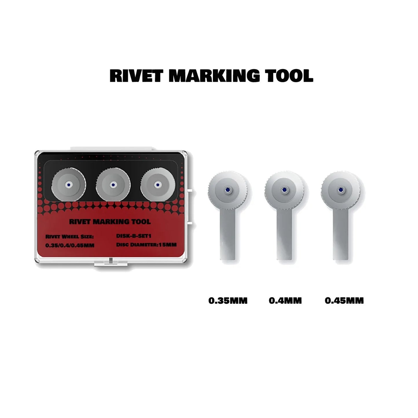 JOYSTAR Rivet Maker Tool – Hobby & Model Craft Accessory with Handle for DIY Building Projects