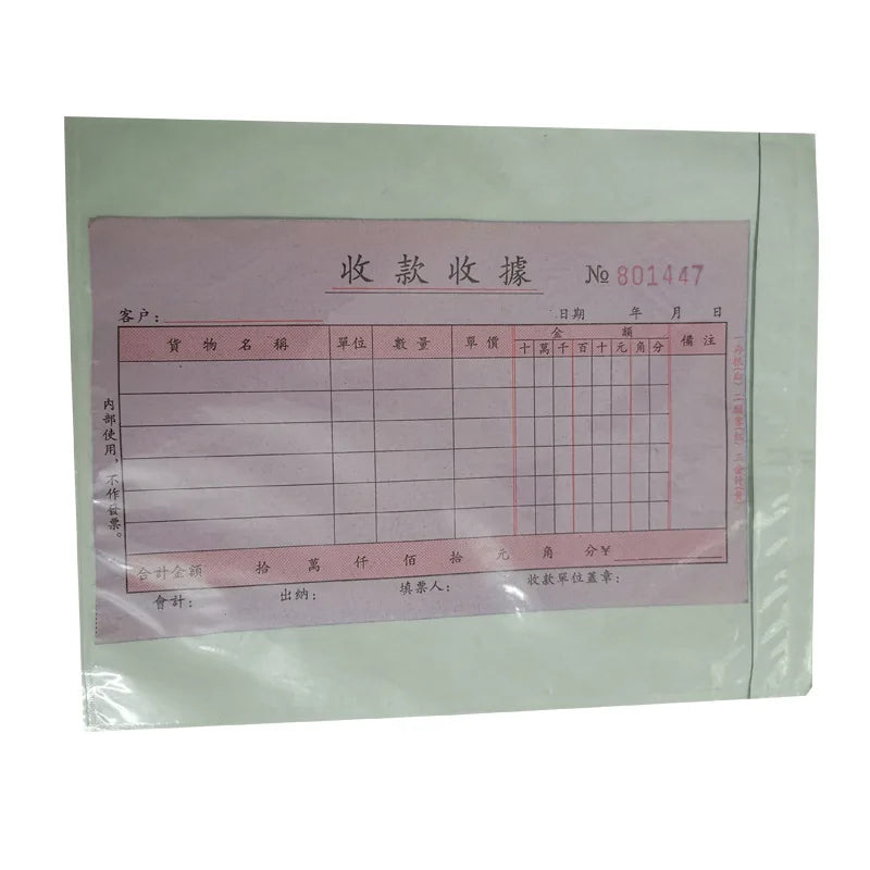 100PCS Transparent Envelope Bags – Clear Pouch with Packing List Enclosed Printing for Invoices & Packing Slips