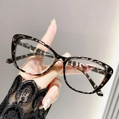 Fashion Cat Eye Reading Glasses – Luxury Anti-Blue Light Eyewear for Women & Men with Presbyopia