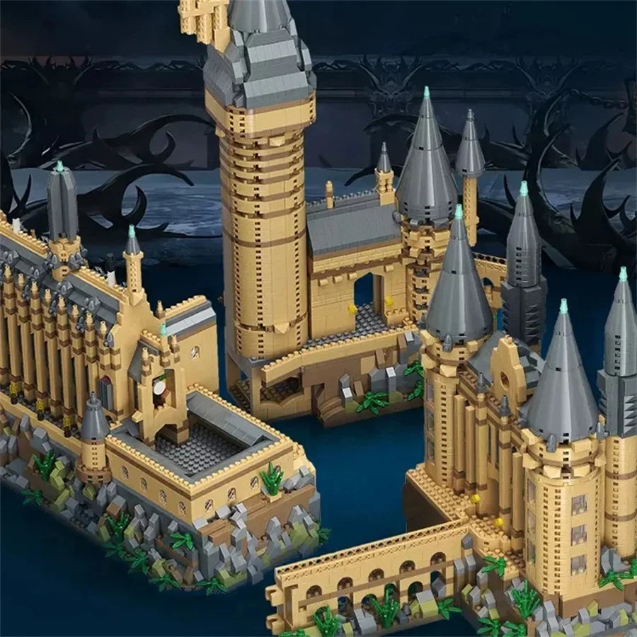 Creative Medieval Magic Castle Micro Building Blocks Set – MOC Architecture Palace Model Kit for Kids & Adults Gift