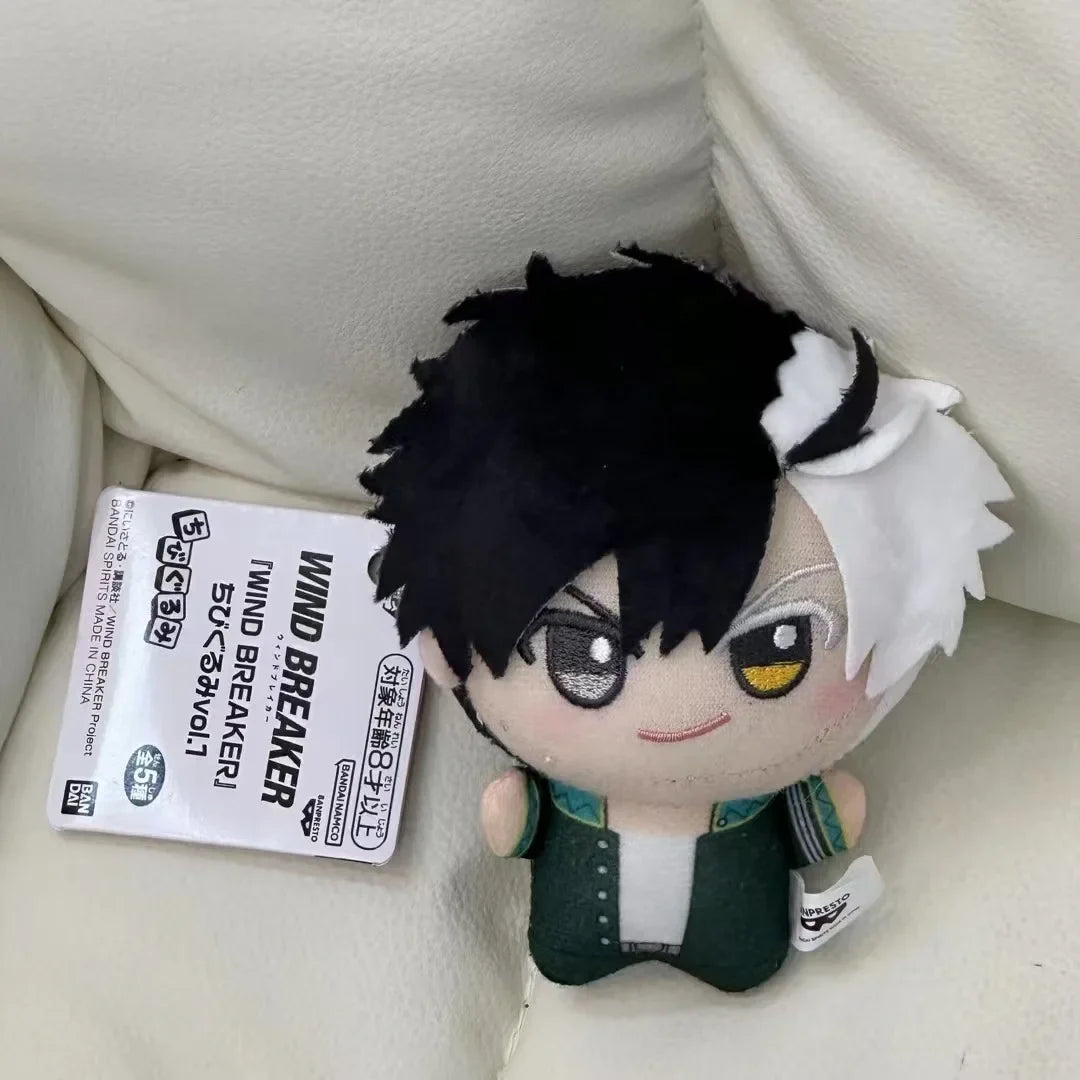 10cm Wind Breaker Anime Plush Keychain – Sakura, Haruka, Hajime, Umemiya & Hayato Suo Mini Doll Bag Pendant Toy