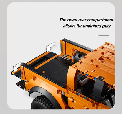 2024 New 1379PCS F-150 Truck Car Building Blocks – Off-Road Pickup Bricks MOC 42126 Toy for Kids, Boys Birthday Gifts