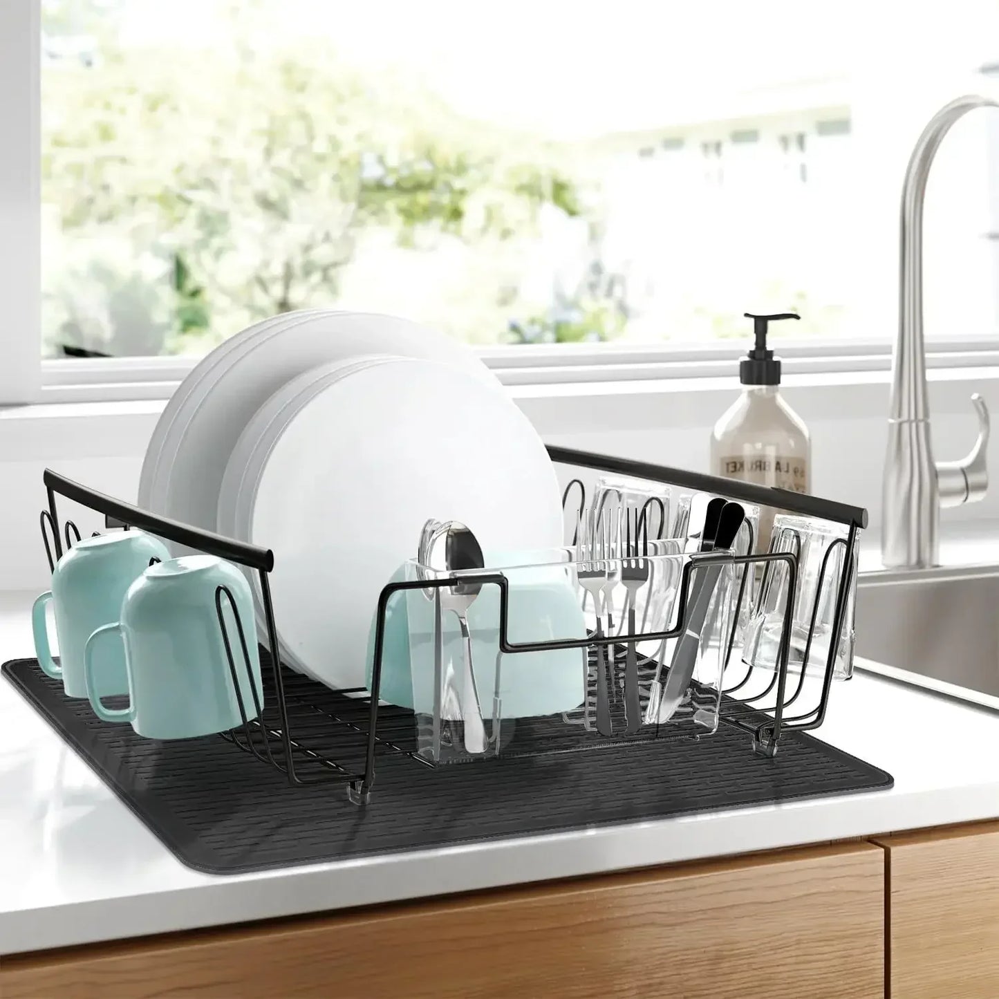 Large Silicone Stove Mat | Multifunctional Induction Stove Top Cover & Kitchen Drain Protector