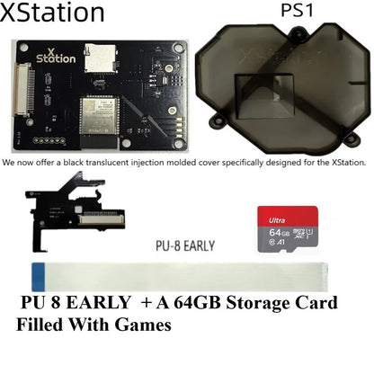 XStation Optical Disc Drive Emulator (PICOSTATION) — PS1/PS2/PS3 Modular ODE for PlayStation