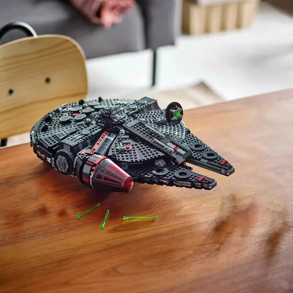 New Falcon Millennium Dark Spaceship – Building Blocks Puzzle Battle Series Toy for Adults & Boys, Birthday Gift