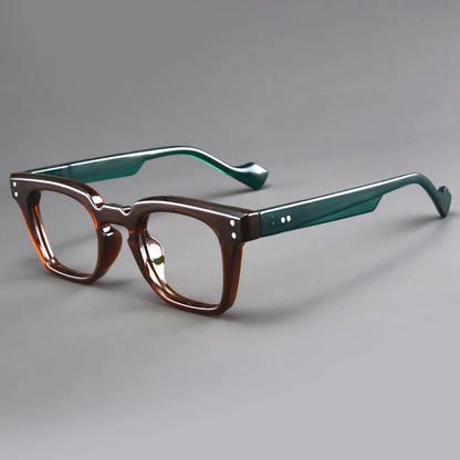 New Retro Square Frame Reading Glasses – High-Definition Printed Presbyopia Glasses for Men & Women
