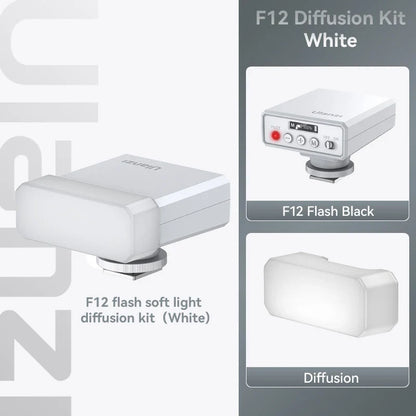 Ulanzi F12 TTL Wireless Flash Trigger – Auto & Manual Continuous Shooting for Canon, Nikon, Fuji, Sony Cameras