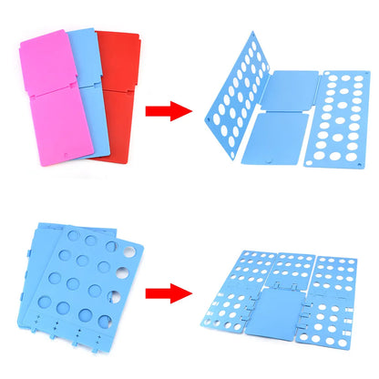 Kids Magic Clothes Folder - Quick Clothes Folding Organizer for Home Storage and Time Savings