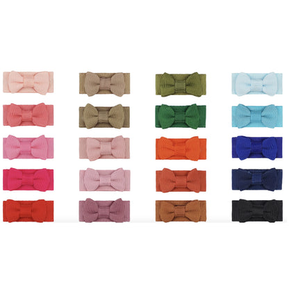 20Pcs Baby Hair Clips Set – Gentle Lanugo Headdress Trumpet Princess Hairpins for Toddlers