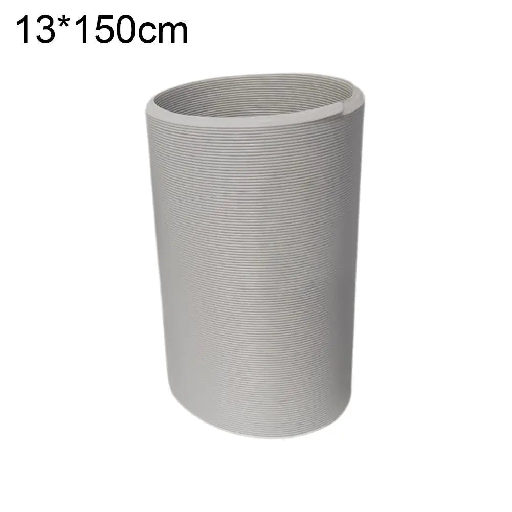 1–2PCS 1.5M Portable Air Conditioner Exhaust Hose Flat Mouth Window Duct Pipe Connector Universal AC Ventilation Accessories Kit