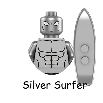 Super Heroes Model Figure Blocks – Invisible Predator vs Alien Jungle Killer Construction Toy for Children
