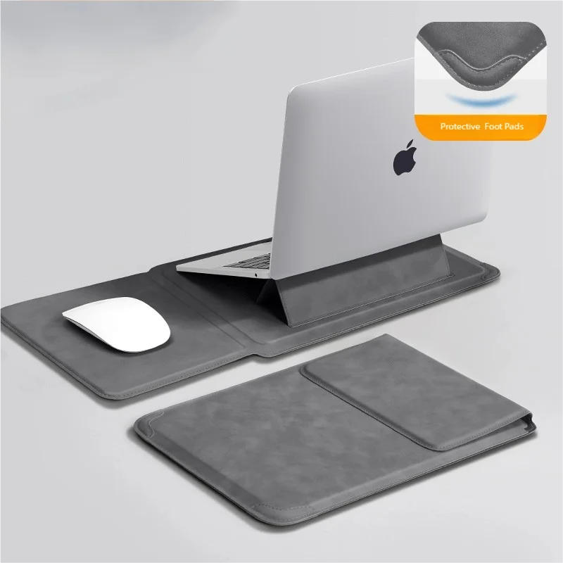 Laptop Sleeve Case 13–16 Inch – Notebook Bag with Stand for MacBook, Huawei, HP, Dell, Air & Pro, Unisex