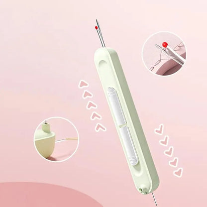 Multi-Function Needle Threader – Quick Sewing Tool for Elderly, Easy Needle Changer for Hand Sewing