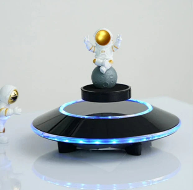 Magnetic Levitation Advertising Display – Creative Handheld Ornament with Wukong Black Myth Doll & Glasses