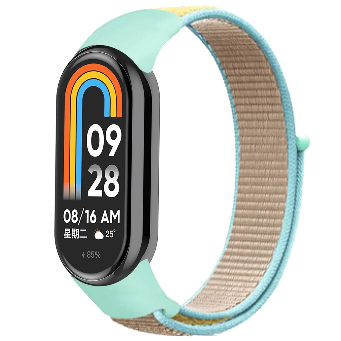 Nylon Loop Strap for Xiaomi Mi Band 9 & 8 NFC – Sport Replacement Wristband for Mi Band 7 6 5 4 3