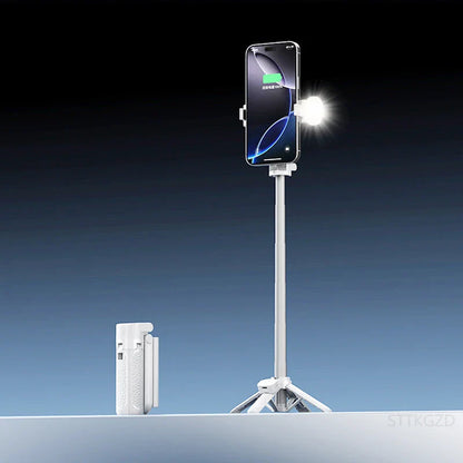 Super Mini Selfie Stick – Portable Phone Holder with Bluetooth Remote for Live Broadcast & Shooting