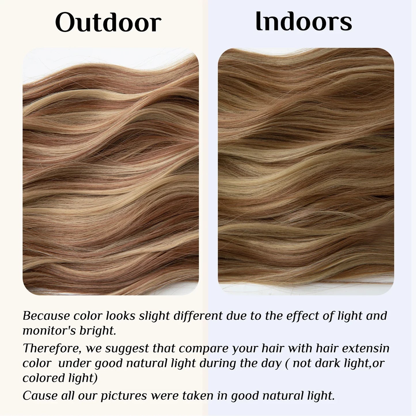 SARLA Synthetic Long Wavy Clip-In Hair Extensions 22" Thick Hairpiece for Women – Brown, Blonde, Black