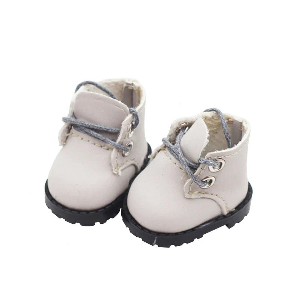 Sandal Shoes for 15-17cm Labubu Dolls — V1 V2 BJD, Blythe & OB11 Doll Slippers | DIY Doll Accessories & Toys