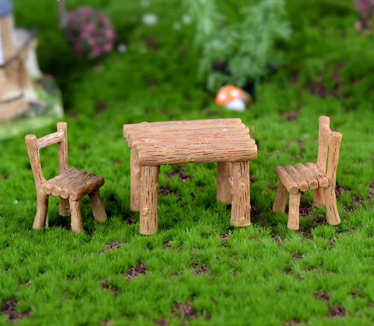DIY Fairy Garden Miniature Figurines - Garden Pot, Dollhouse & Landscape Decorations