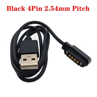 Magnetic Pogo Pin Connector Set – 2/4/5 Pin Spring-Loaded Male & Female DC Charging Power Socket for Secure Magnetic Connection Cable Adapter