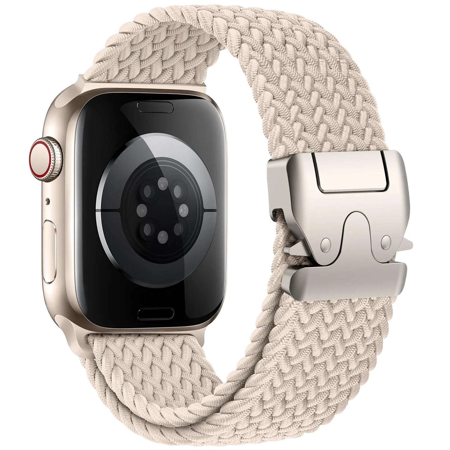 Parachute Braided Straps for Apple Watch Series 9/8/7/6/5 SE – Compatible with 41mm-49mm Bands