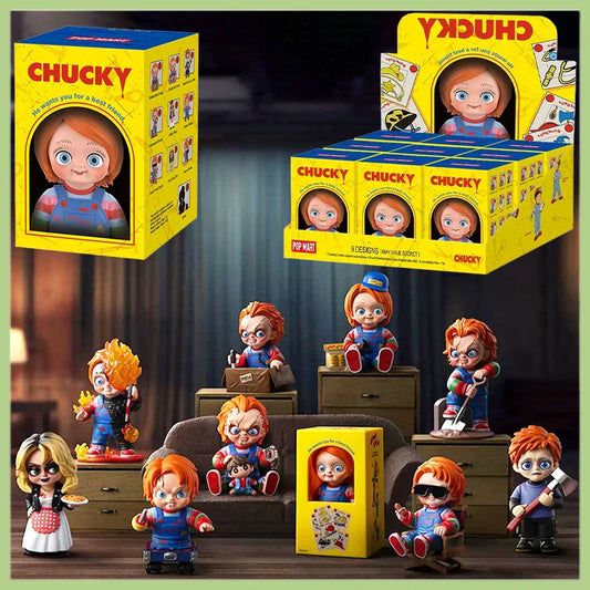 New Arrival Genuine Chucky Blind Box Figure — TV Series Surprise Mystery Box Collectible Toy, Doll Decoration Gift
