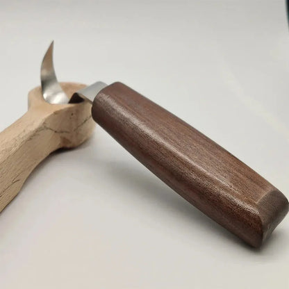 8pcs Wood Carving Kit: Hand Carving Knife Set with Needle File - Wood Spoon Carving Kit for Beginners Whittling
