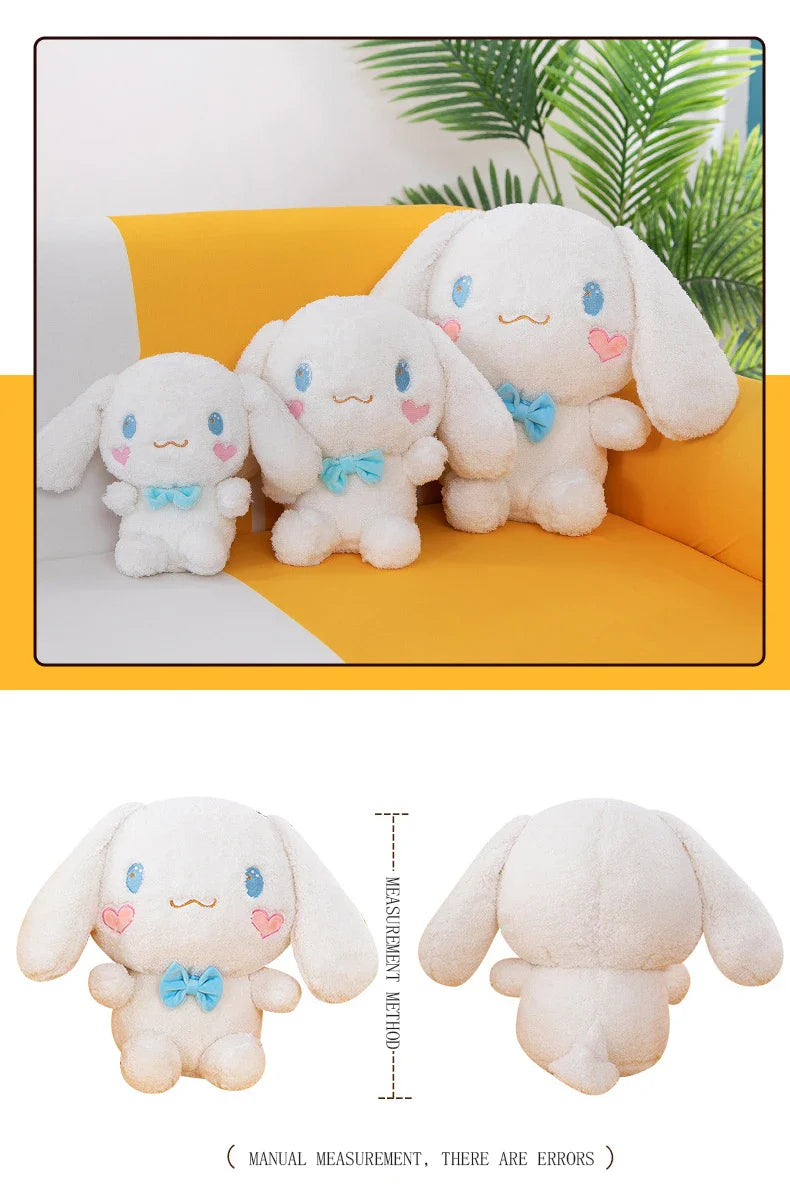 Sanrio Kawaii Cinnamon Roll Plush – Super Soft Large PP Cotton Pillow for Kids, Baby Sleep & Birthday Gift