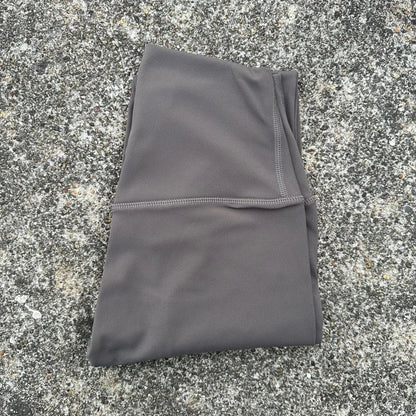 Women's High Waist Yoga Leggings - Soft Butter Fabric Fitness Pants With Back Waist Pocket For Gym & Sports Training