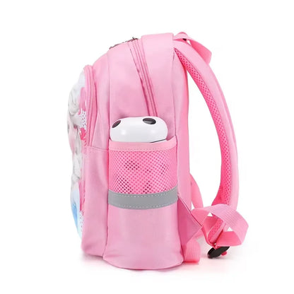 Disney Frozen Elsa Kindergarten Schoolbag - Cartoon Shoulder Bag & Backpack for Boys and Girls, Baby Children Handbag