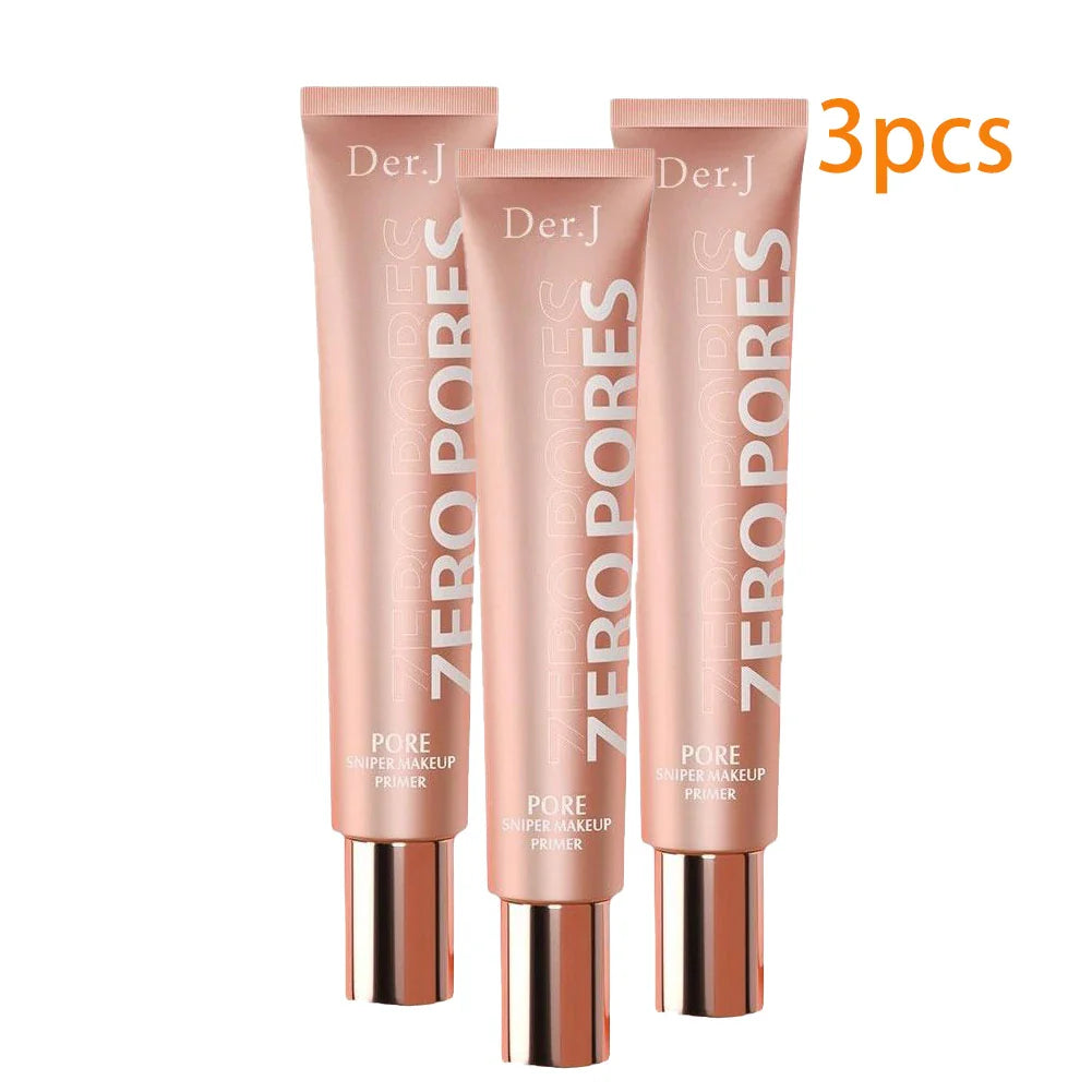 3pcs 20g Matte Pore-Minimizing Makeup Primer – Oil Control, Smooth Skin Base & Concealer