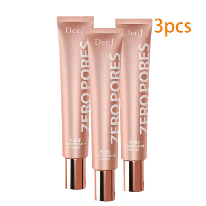 3pcs 20g Matte Pore-Minimizing Makeup Primer – Oil Control, Smooth Skin Base & Concealer