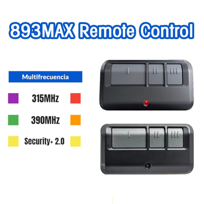 890MAX Remote Control for Garage Door Opener – Compatible with 371LM, 971LM, 81LM, 893MAX Transmitter