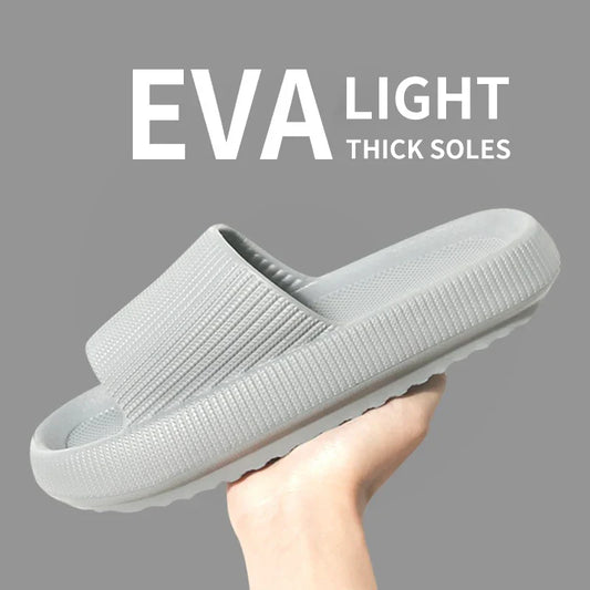 Men’s Soft-Soled Non-Slip Slippers – Summer Home EVA Comfort Slippers