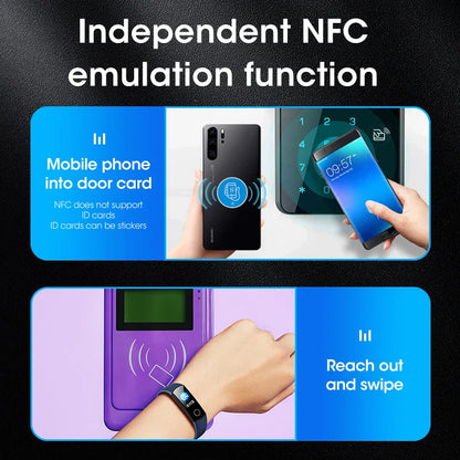 RFID Reader & Writer | Key Card Programmer, NFC Copier & Decoder with Mobile App