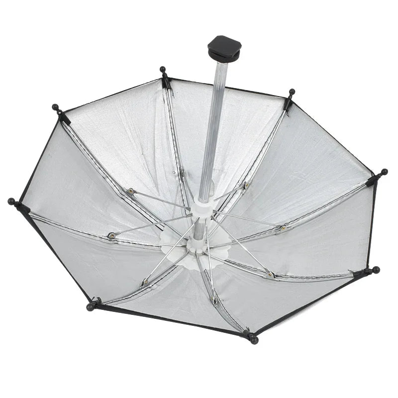 26/50cm DSLR Camera Umbrella – Black Sunshade & Rain Cover Holder for Photography