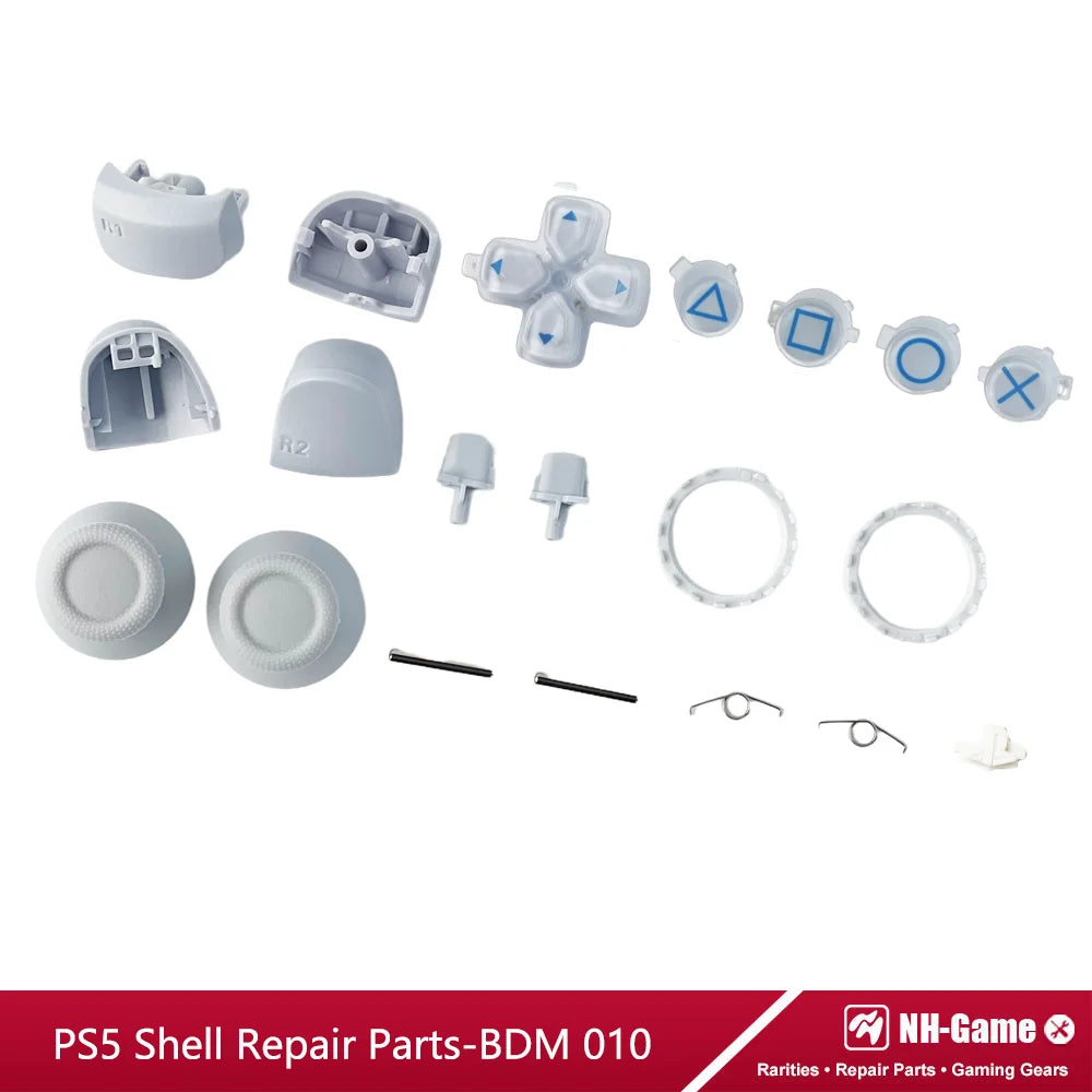 PS5 Limited 30th Anniversary Robot Controller Shell – Trigger Buttons (BDM-010/020/030/040/050) for L1, L2, R1, R2