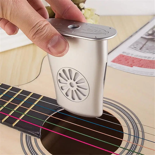 Acoustic Guitar Sound Hole Humidifier — Anti-Dry & Anti-Cracking Instrument Care Accessory