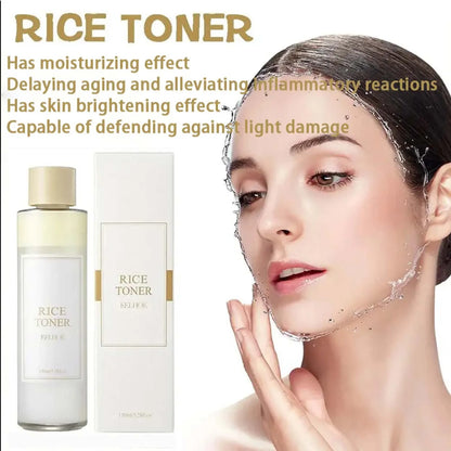 150ML Rice Facial Toner – Moisturizing, Firming & Skin-Soothing, Niacinamide Brightening, Skin Barrier Repair Skincare