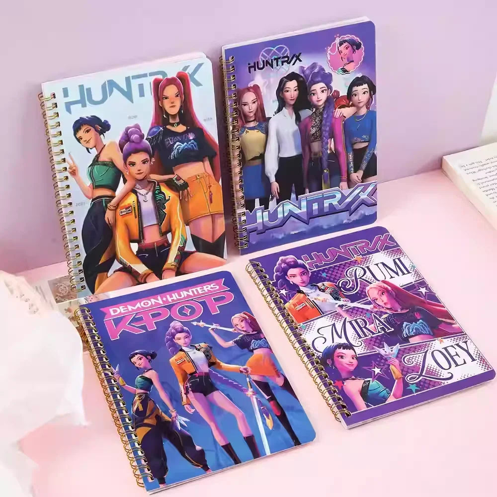 K-POP A5 Loose Leaf Notebook — Student Diary & Writing Journal — School Supplies Gift for Kids & Teens
