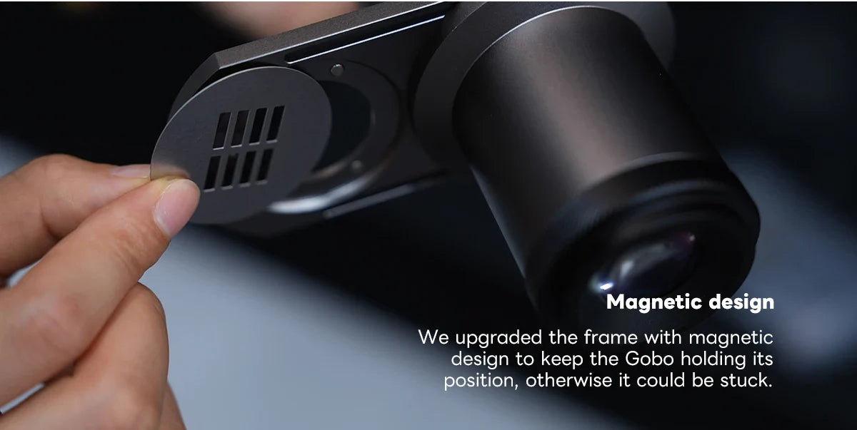 Mini Snoot Projection Attachment – Compatible with Zhiyun, Ulanzi, & Godox Mounts