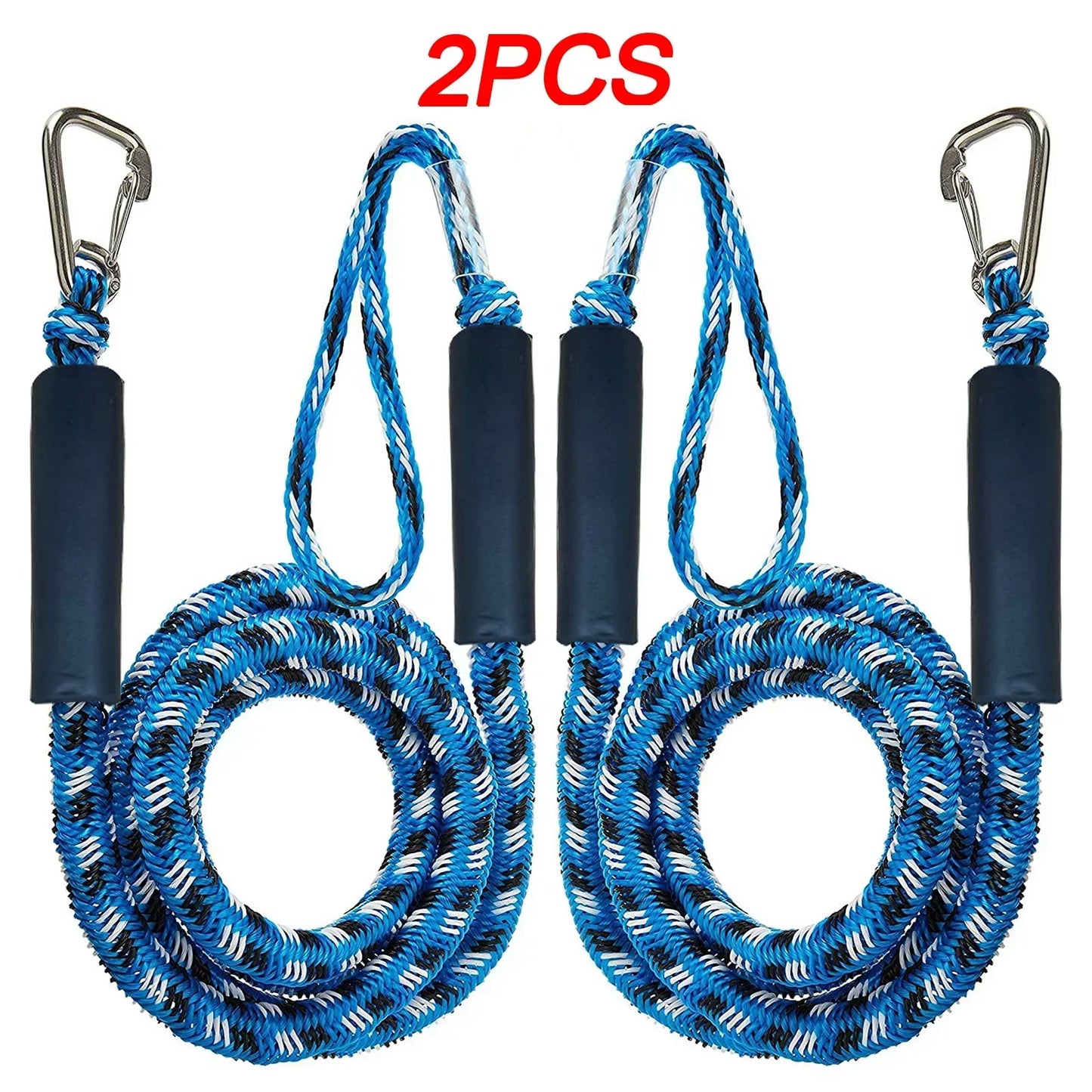 2/1PCS Dock Lines Elastic Marine Rope – Bungee Cords Shock Ties for Kayak & Boat Accessories