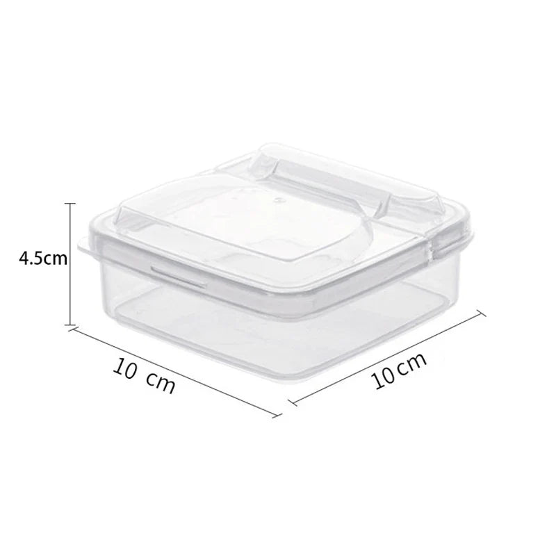 Plastic Refrigerator Cheese Storage Box – Container for Butter, Cheese Blocks & Slices