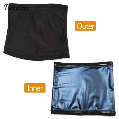 Men's Slimming Waist Trainer Belt – Sauna Sweat Body Shaper & Belly Fat Burner Wrap