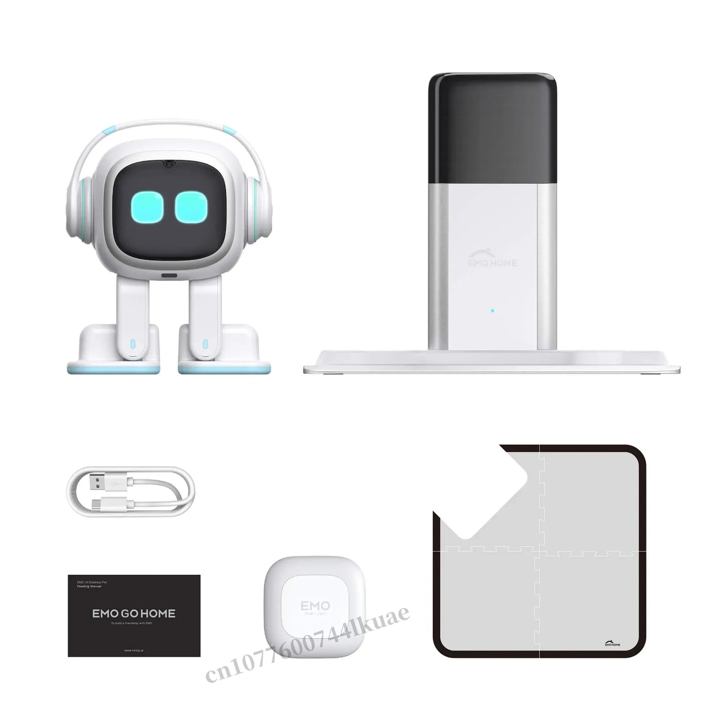 EMO AI Robot Toy – Intelligent Desktop Smart Pet Companion, Electronic Interactive Children’s Educational Gift & Home Decoration