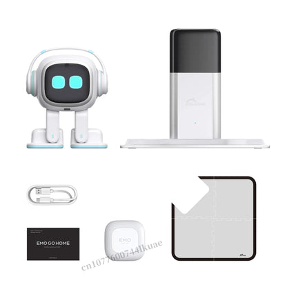 EMO AI Robot Toy – Intelligent Desktop Smart Pet Companion, Electronic Interactive Children’s Educational Gift & Home Decoration