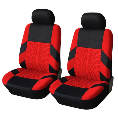 Universal Full Set Car Seat Covers – Front Split & Rear Bench Cloth Protectors for SUV, Sedan & Van Automotive Interior Protection Accessories