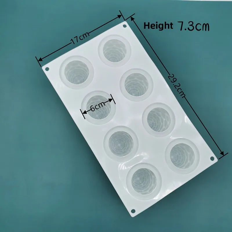 3D Fruit Shape Silicone Cake Mold — French Dessert Baking Tools for Brownies, Mousse & Pastry Decoration