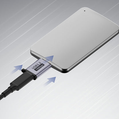 Micro B USB 3.0 Male to Type-C Female Adapter – USB 3.0 to Type-C Connector for External Hard Drive HDD Cable