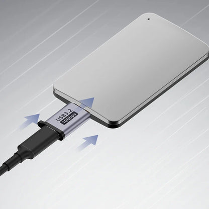 Micro B USB 3.0 Male to Type-C Female Adapter – USB 3.0 to Type-C Connector for External Hard Drive HDD Cable